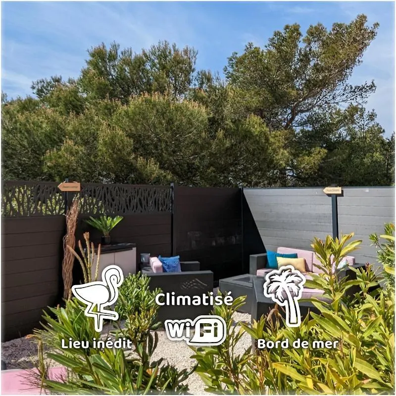 L'Instant Mer - Bord De Mer - Studio Avec Grand Jardin A La Capte Hyères