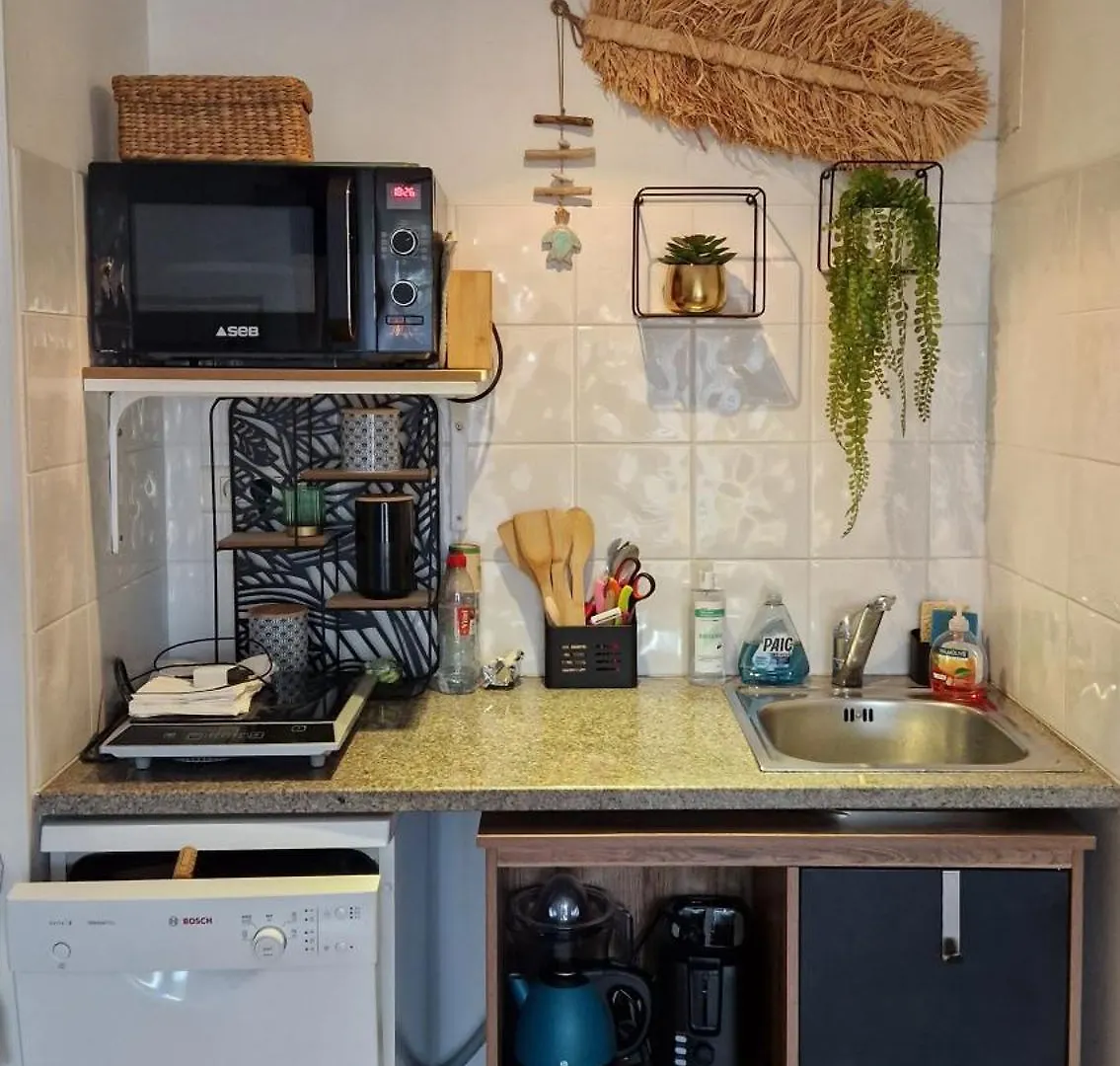 L'Instant Mer - Bord De Mer - Studio Avec Grand Jardin A La Capte Hyères Appartamento
